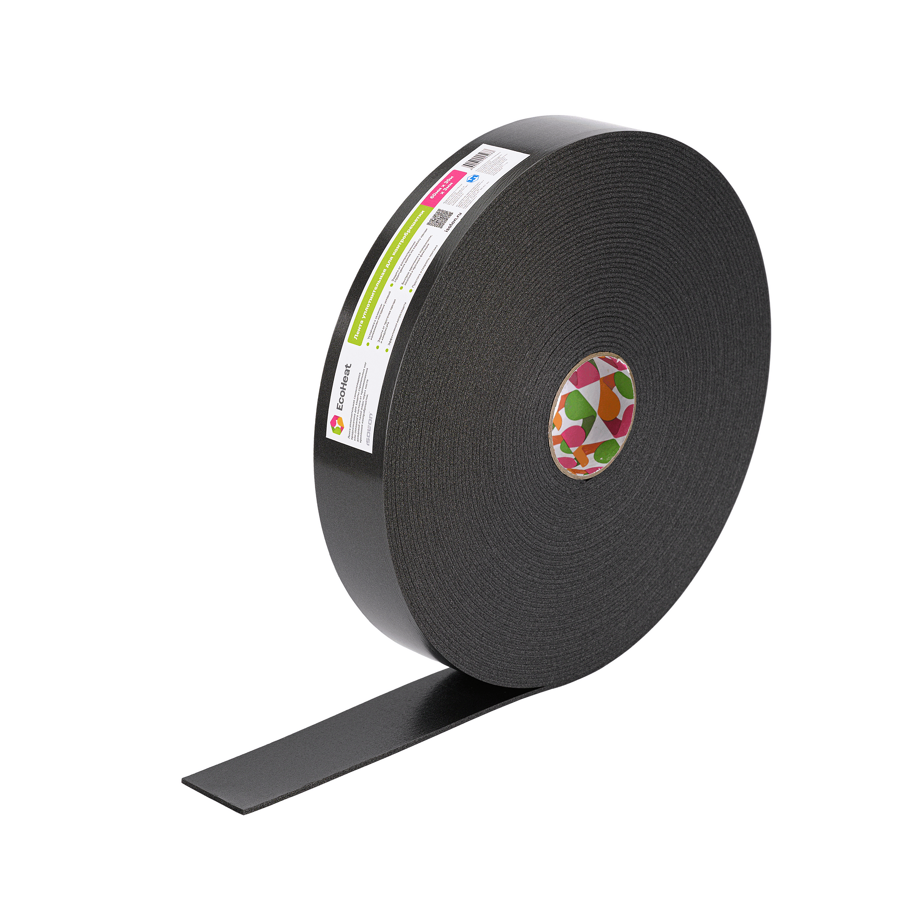EcoHeat Евробанд. Лента уплотнительная для котробрешетки 60 мм х 30 м 