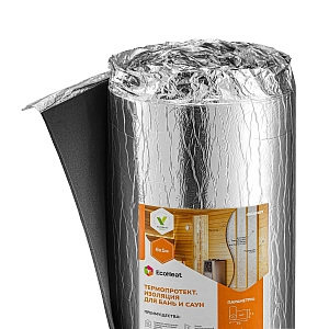 EcoHeat Термопротект Изоляция для бань и саун 8 мм COMFORT